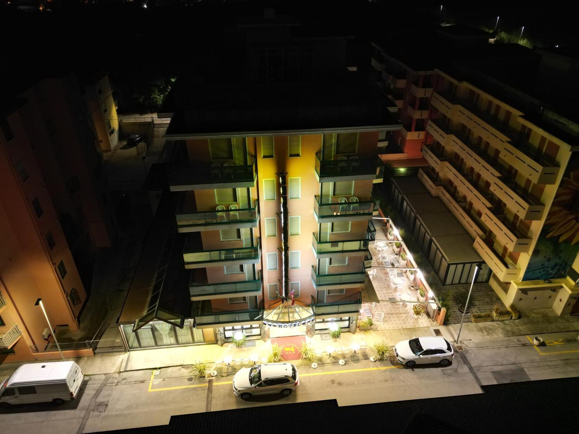 Hotel Europeo Sottomarina Bagian luar foto